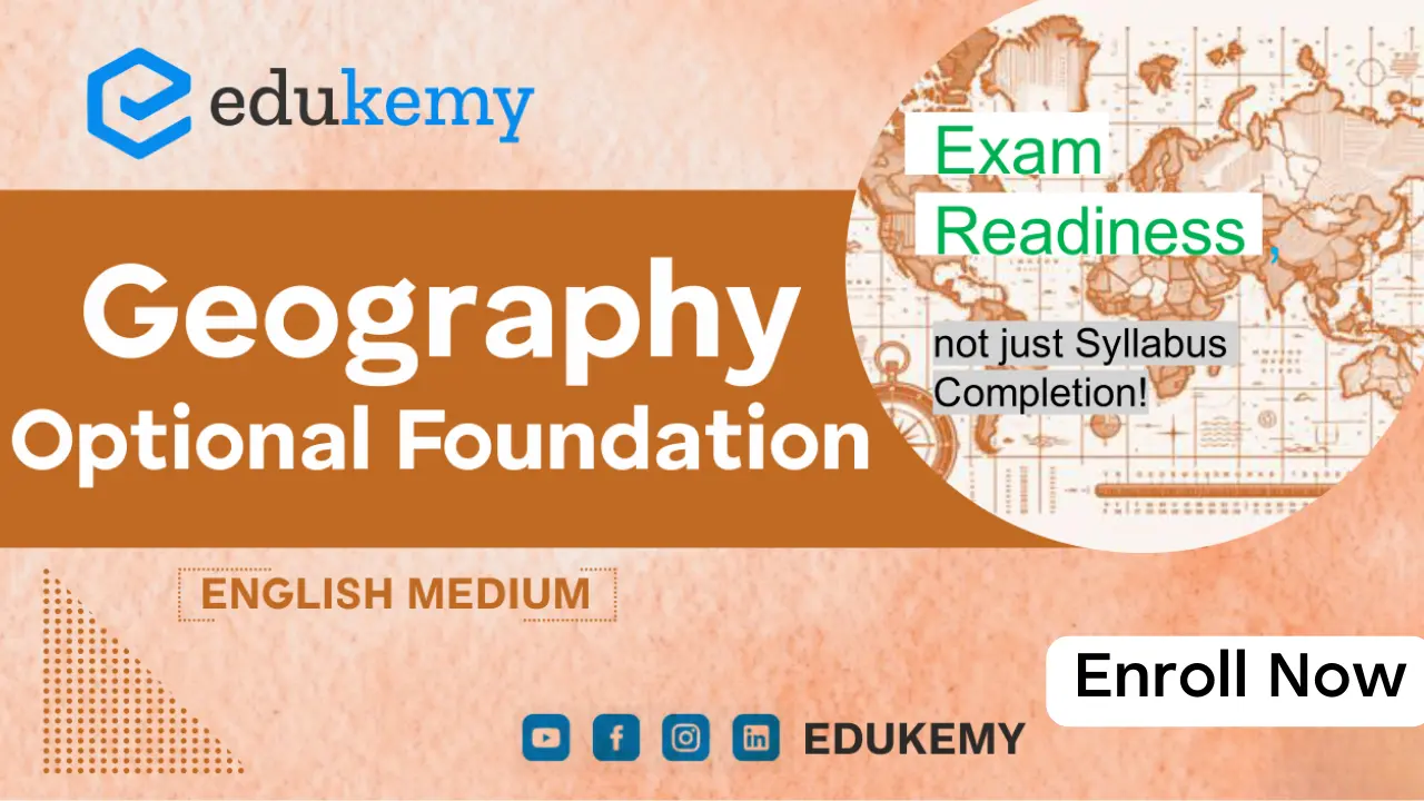 Geography Optional by Shabbir Sir - Foundation Course